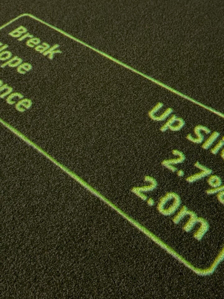 -スライスラインの集中練習-